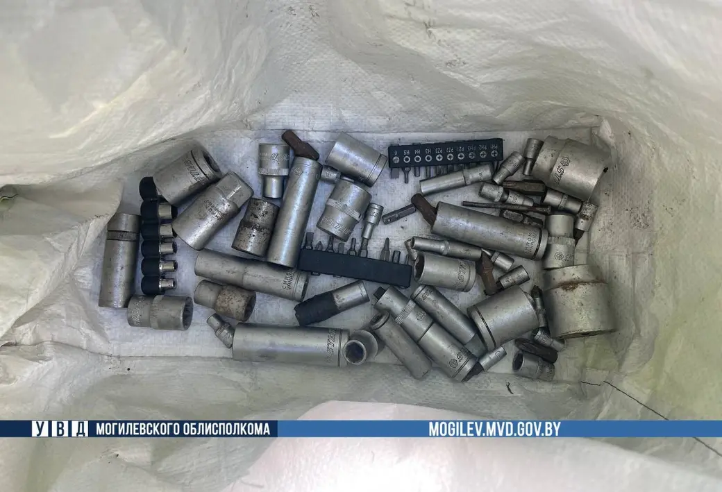 Пропавшее имущество оценено в 2 700 белорусских рублей.