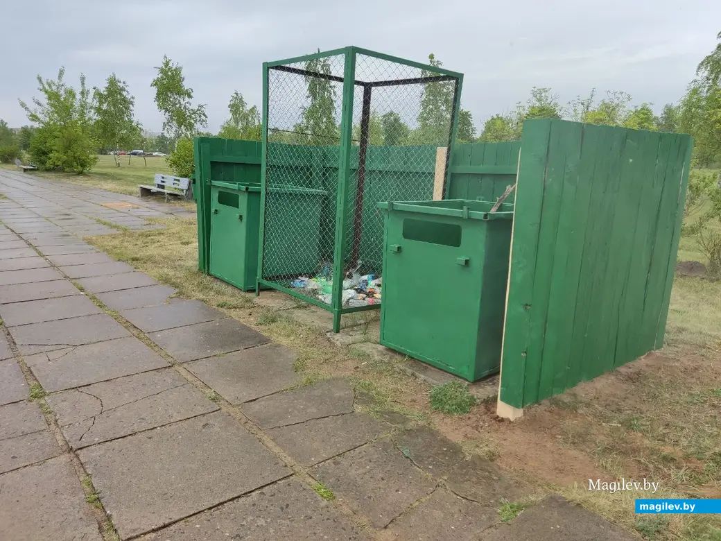 Пляж на Святом озере (Гребенеское водохранилище). Могилев, 17.05.2023 г.