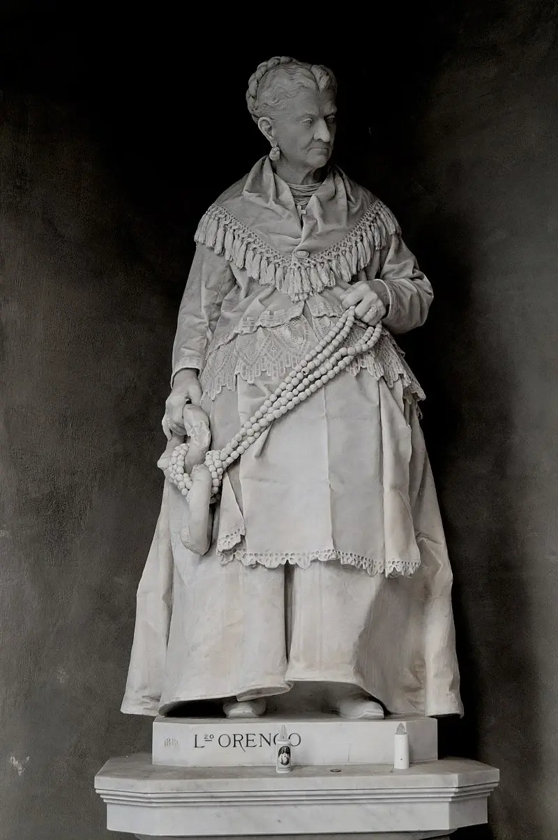 Памятник Катерине Камподонико. Фото: wikipedia.org.