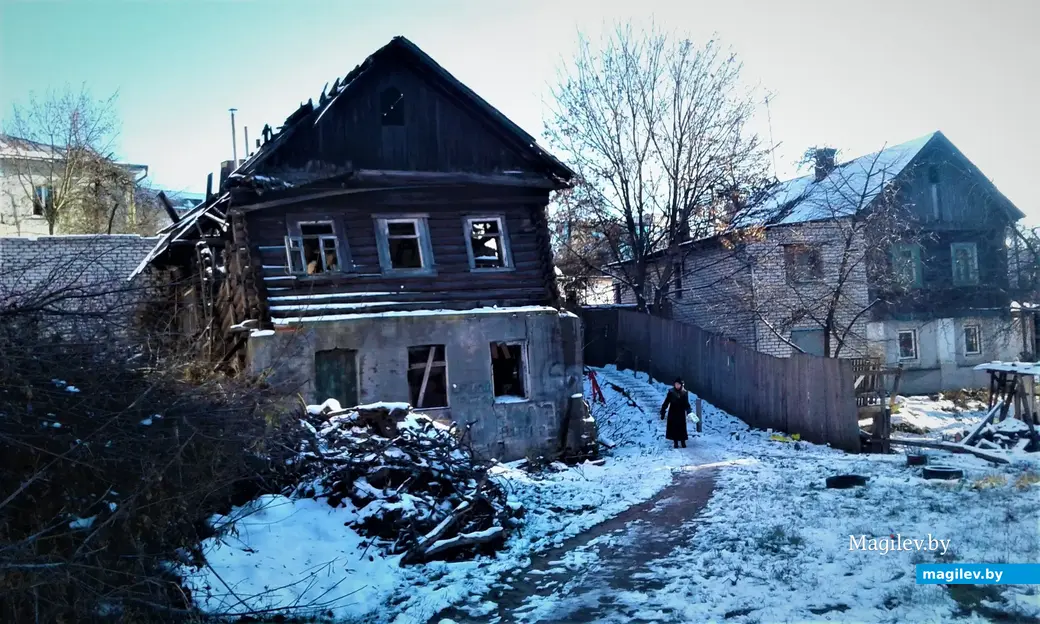 Клубный овраг, дом №14. Могилев 2017 год.