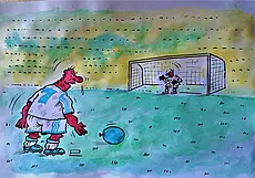 Могилевский «Днепр» добивается победы в непростой игре