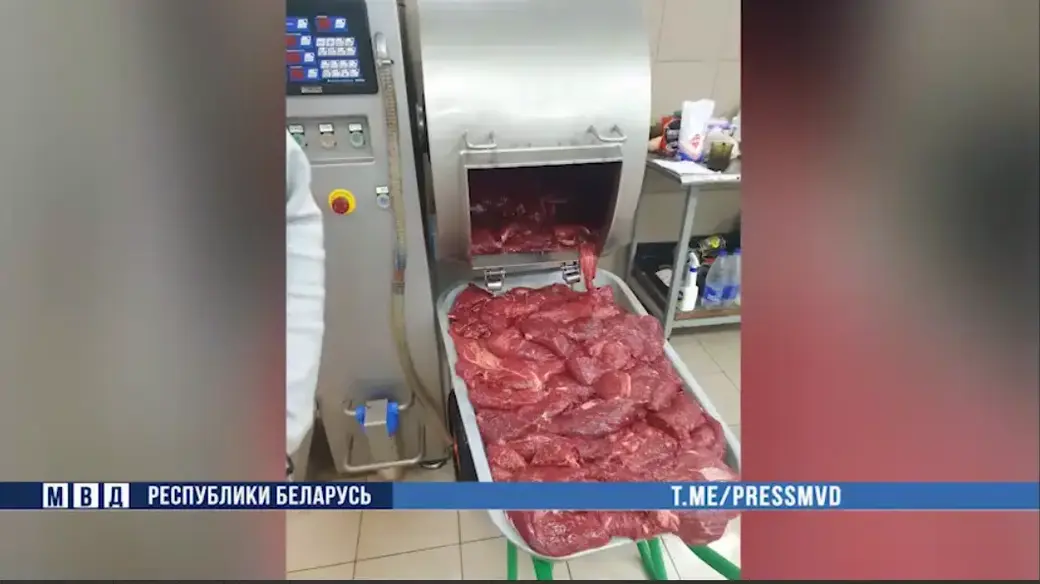 Подпольный мясокомбинат ликвидирован в Могилевском районе.