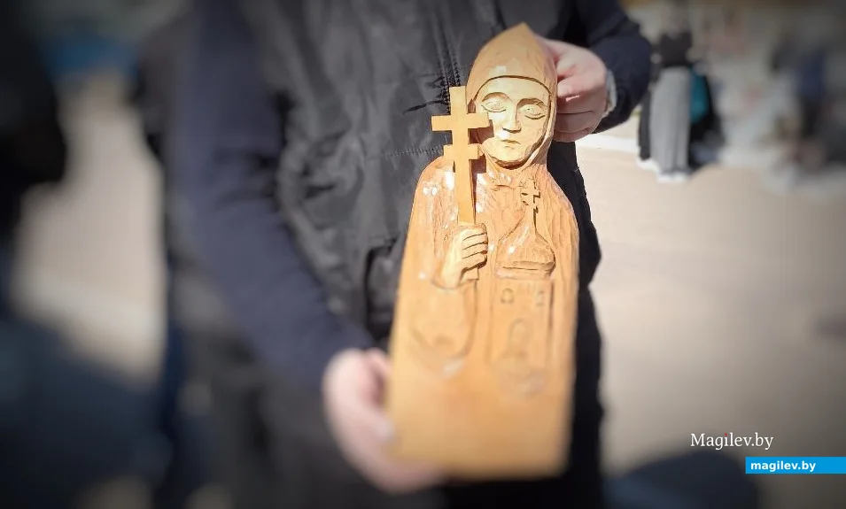 Май 2023 г. В Полоцк ездят и туристы, и паломники - к Евросинии Полоцкой.