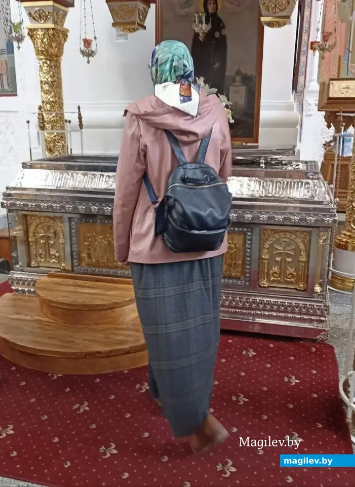 Май 2023 г. Полоцк. Мощам Ефросинии Полоцкой приезжают поклониться и помолиться со всей Беларуси и не только.