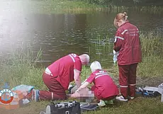На Гомельщине мужчина пытался на спор переплыть озеро и утонул