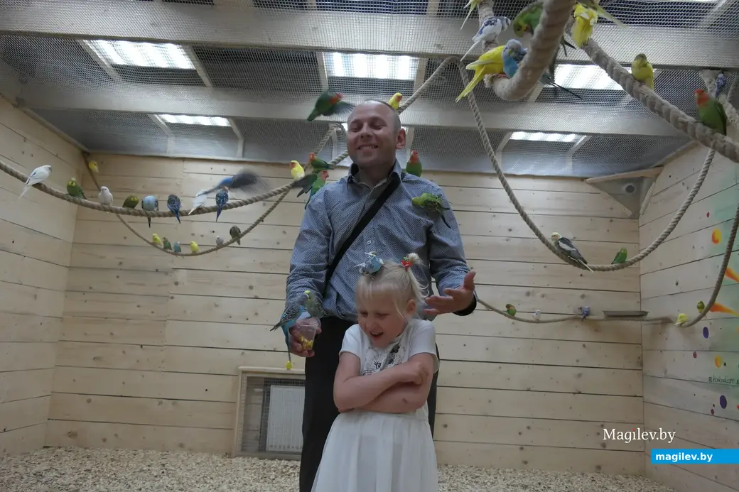 Попугайня, Могилев. 24.05.2023. Попугаи – очень общительные и эмоциональные существа.