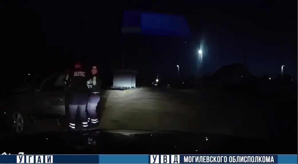 В Могилеве мужчину в пятый раз задержали пьяным за рулем. 27.05.2023 г. Фото: УГАИ УВД облисполкома