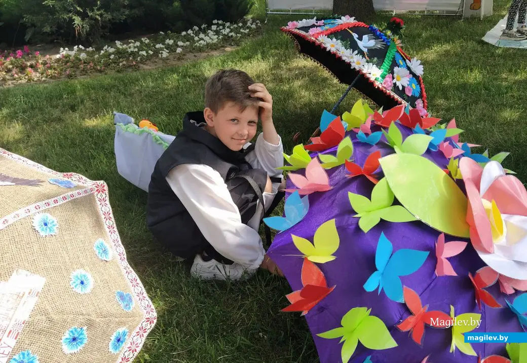 Праздник детства в сквере 40-летия Победы. Могилев. 1 июня 2023 года.