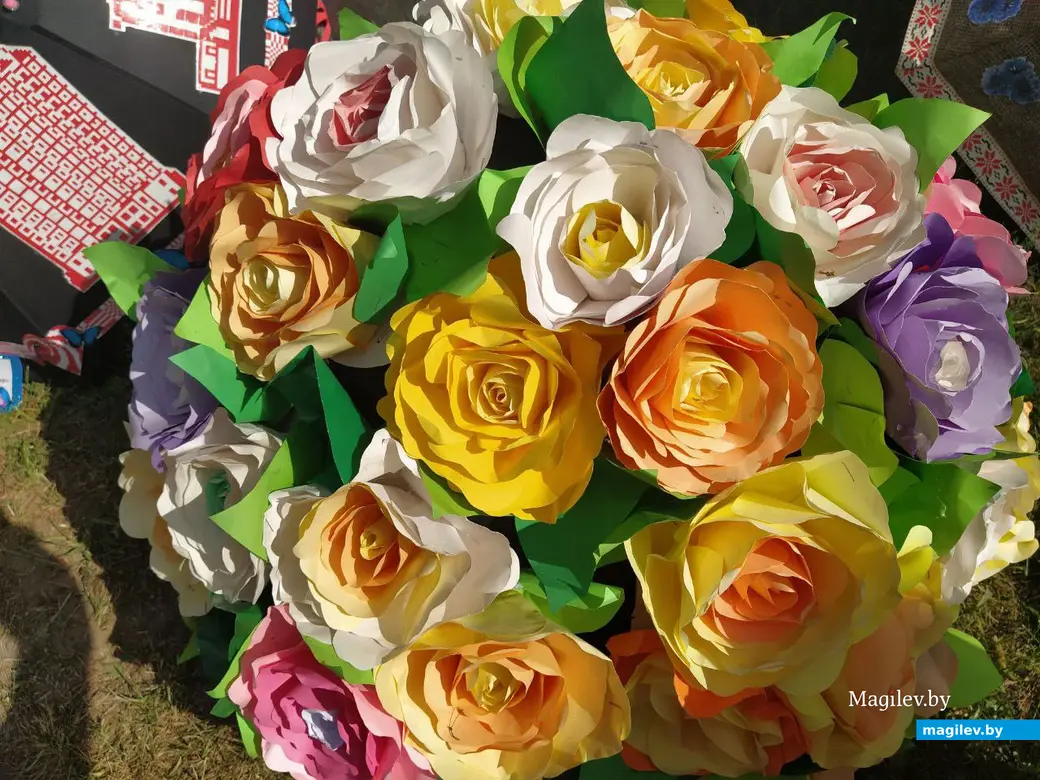 Праздник детства в сквере 40-летия Победы. Могилев. 1 июня 2023 года.