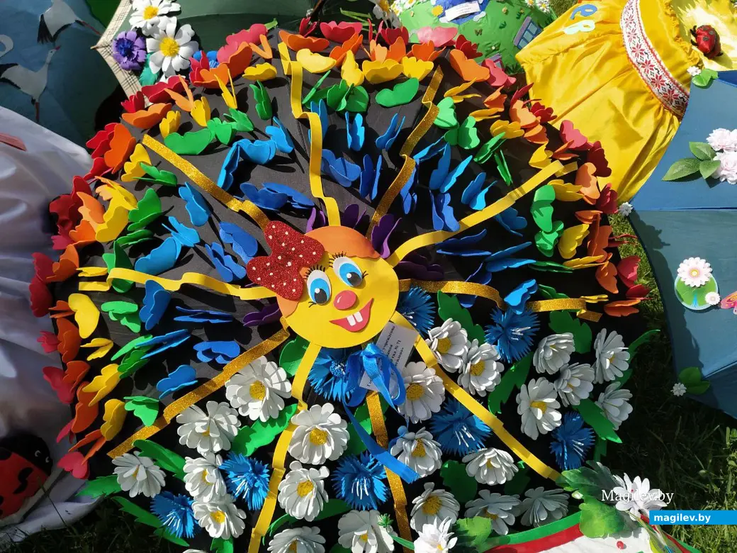 Праздник детства в сквере 40-летия Победы. Могилев. 1 июня 2023 года.