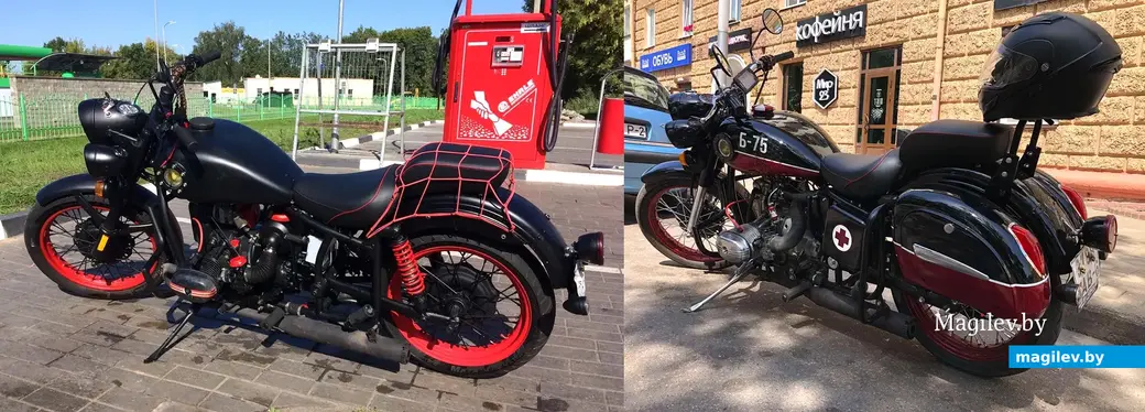 Кастомайзинг. Евгений Осадчий усовершенствовал свой мотоцикл «Днепр МТ-10-36» несколько раз.