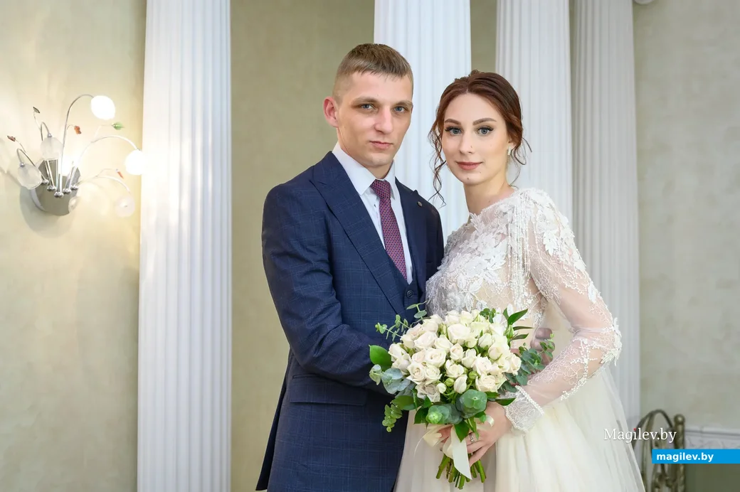 02.06.2023. Отдел загс Бобруйского горисполкома. Свадебная пара. Лиана и Олег