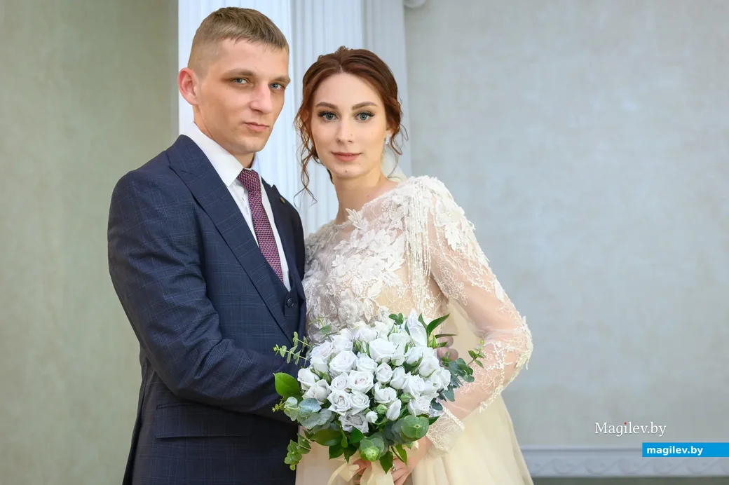02.06.2023. Отдел загс Бобруйского горисполкома. Свадебная пара. Лиана и Олег