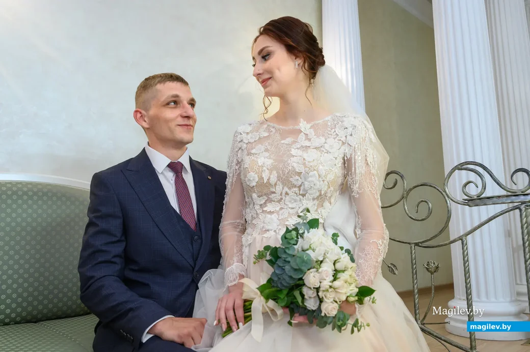 02.06.2023. Отдел загс Бобруйского горисполкома. Свадебная пара. Лиана и Олег