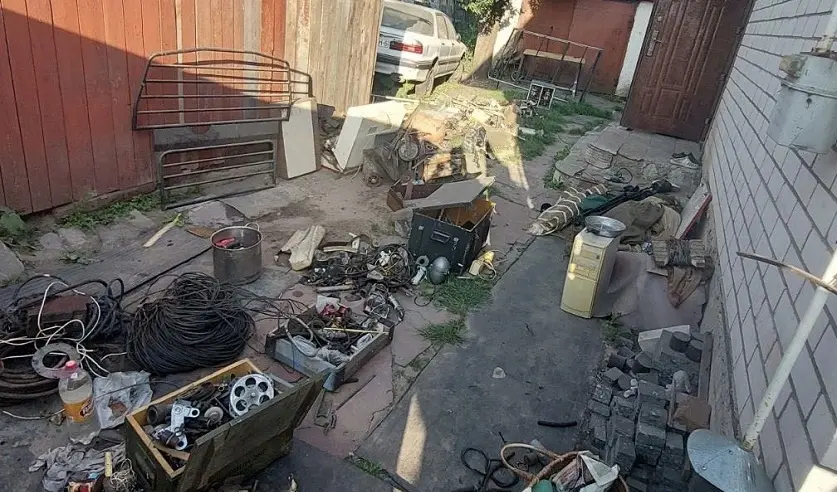 1.06.2023 г. Житель Бобруйска попытался разобрать гранату и подорвался на ней. Фото: СК РБ.