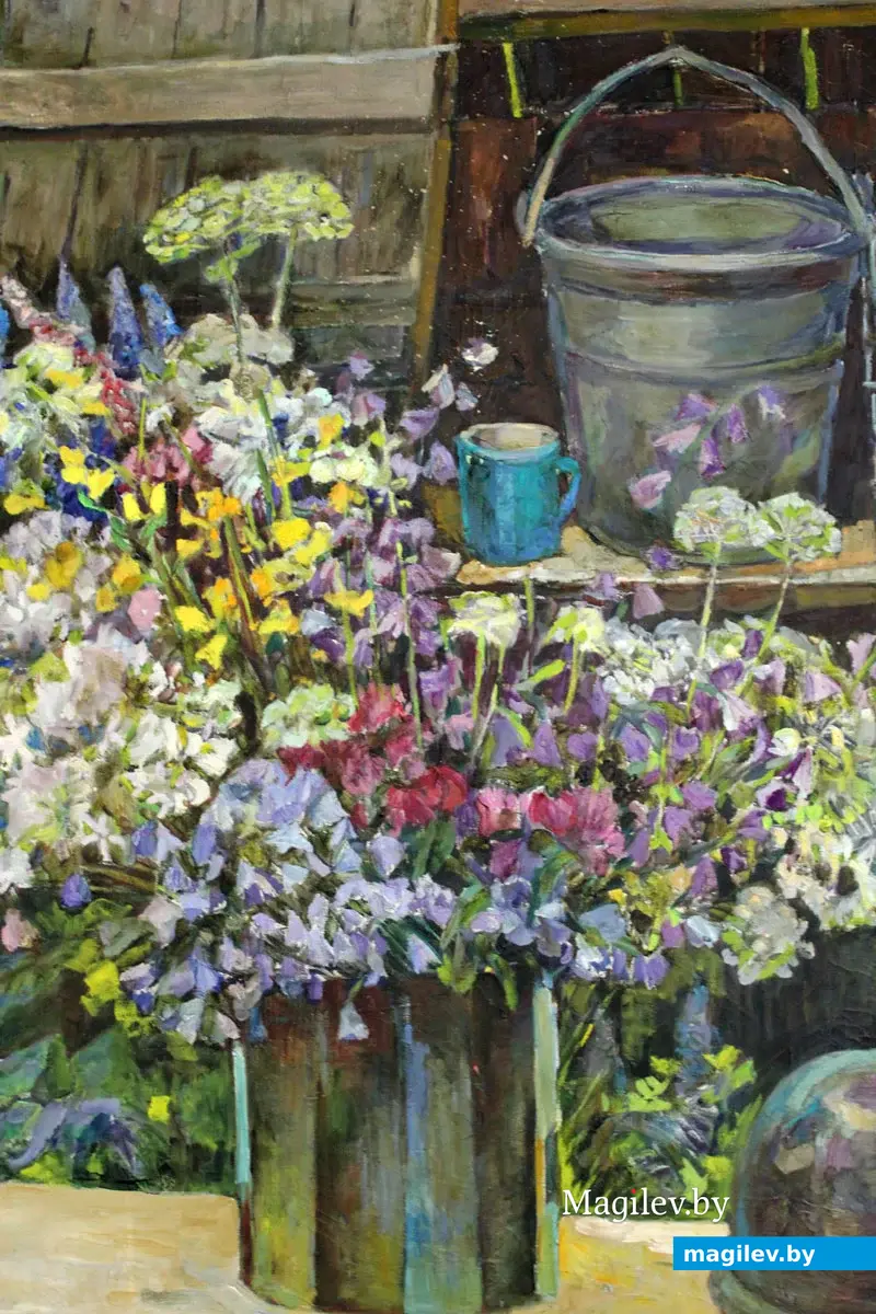 Проект «Скрозь час», посвященный 85-летию Белорусского союза художников. Могилев, 1 июня 2023 года. Сергей Котков "Калодзеж".