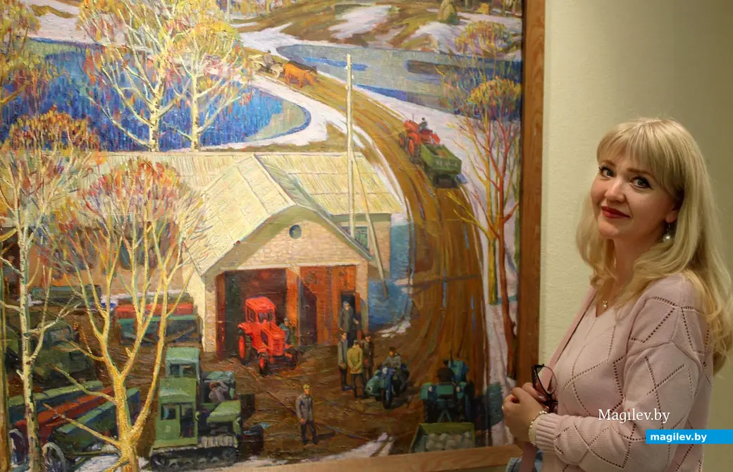 Проект «Скрозь час», посвященный 85-летию Белорусского союза художников. Могилев, 1 июня 2023 года.