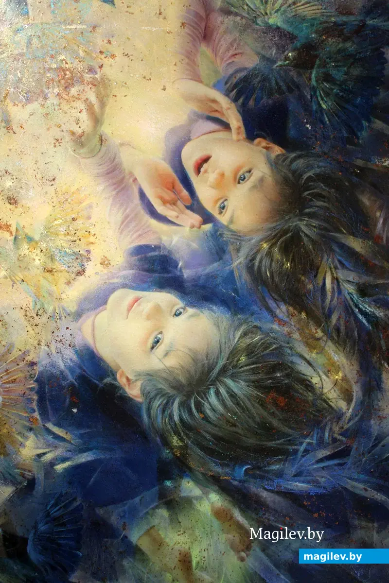 Проект «Скрозь час», посвященный 85-летию Белорусского союза художников. Могилев, 1 июня 2023 года. Ольга Лузан "Непазбежнасць. Мяжа".