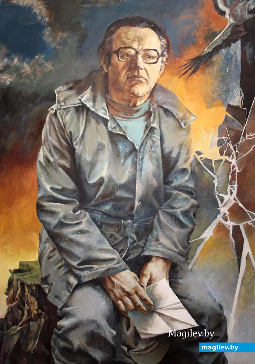 Проект «Скрозь час», посвященный 85-летию Белорусского союза художников. Могилев, 1 июня 2023 года. Владимир Зинкевич "Актуальнае інтэрв'ю".