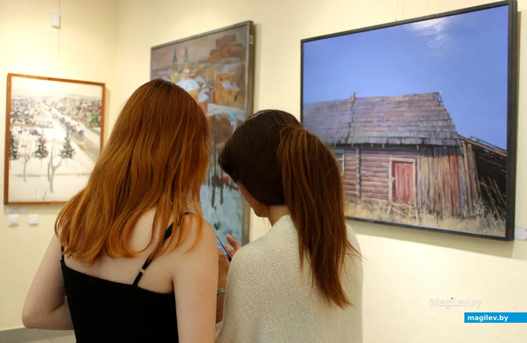 Проект «Скрозь час», посвященный 85-летию Белорусского союза художников. Могилев, 1 июня 2023 года.
