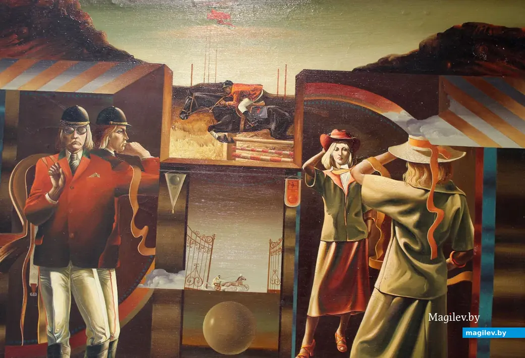 Проект «Скрозь час», посвященный 85-летию Белорусского союза художников. Могилев, 1 июня 2023 года. Георгий Скрипниченко "Свет жакея"