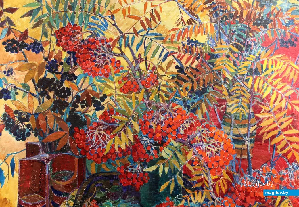 Проект «Скрозь час», посвященный 85-летию Белорусского союза художников. Могилев, 1 июня 2023 года. Валериана Жолток "Рабіна".