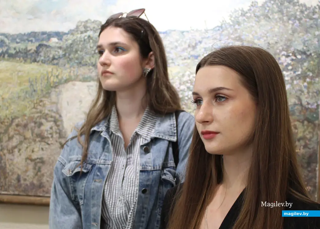 Проект «Скрозь час», посвященный 85-летию Белорусского союза художников. Могилев, 1 июня 2023 года.