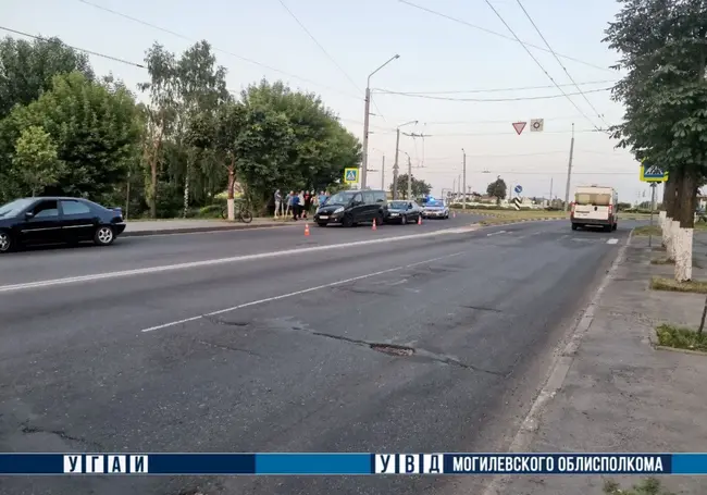 В Могилеве ищут очевидцев ДТП в котором пострадал велосипедист