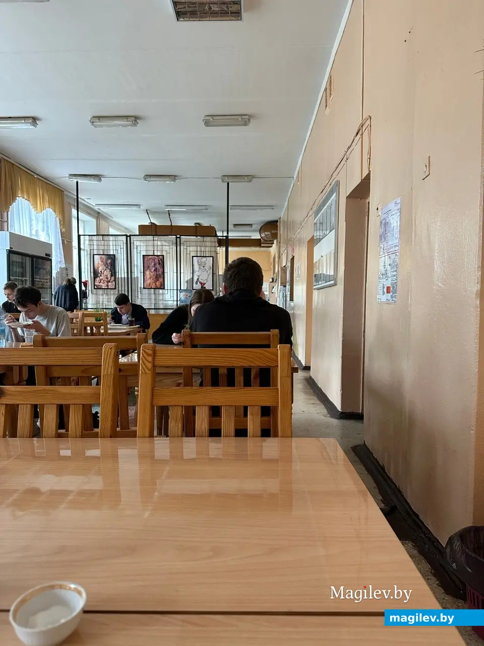 Столовая архитектурно-строительного колледжа. Могилев, 2023 г.