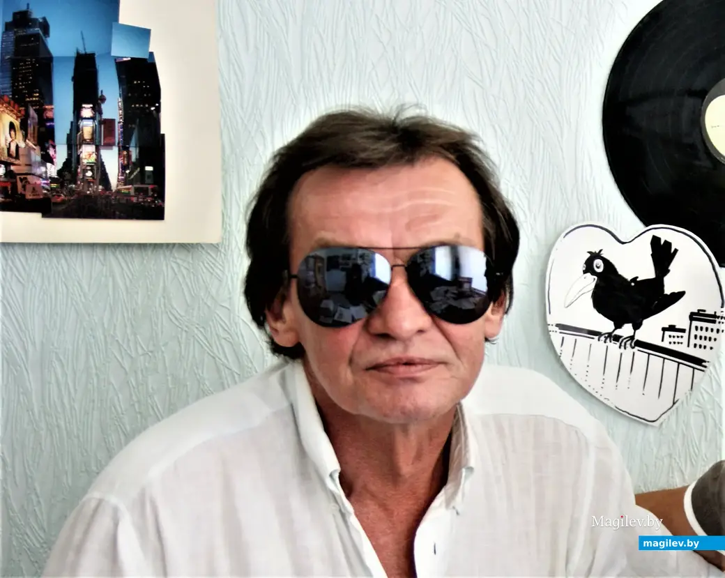 Актер Могилевского областного драматического театра Александр Пьянзин. Могилев, 2014 год.