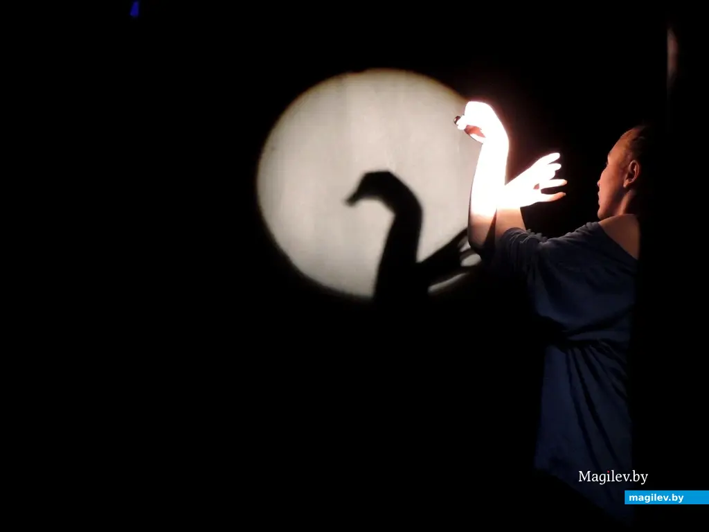 Мария Дорогобед в роли Вороны в спектакле «Черная Волшебница». Бобруйск, 31.10.2015 г.