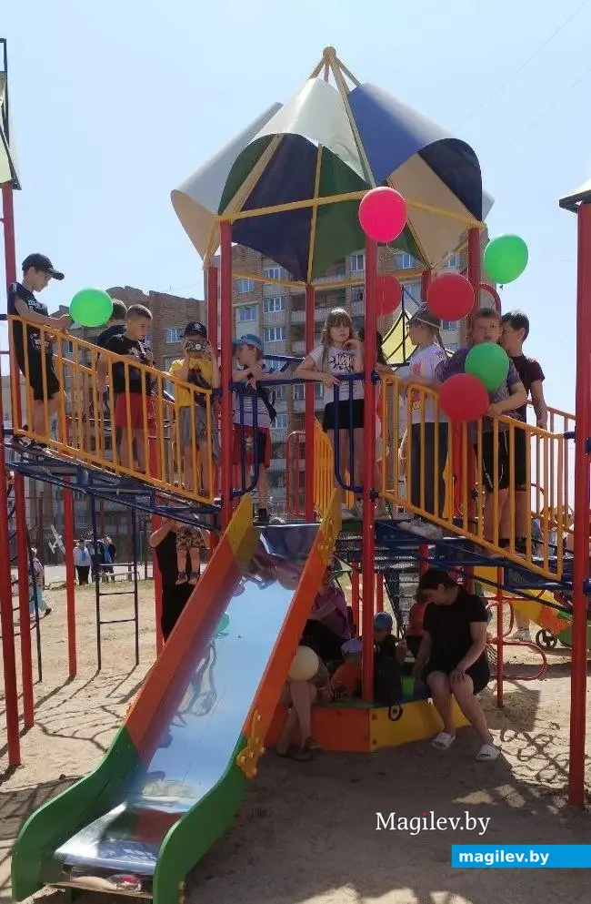 8.06.2023 г. Могилев, Техноприбор. Открытие детской и спортивной площадок.