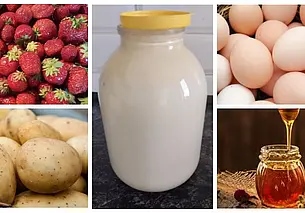 Клубника, молоко от джерсейской коровы и мед свежий: бесплатные объявления на KRAMA.magilev