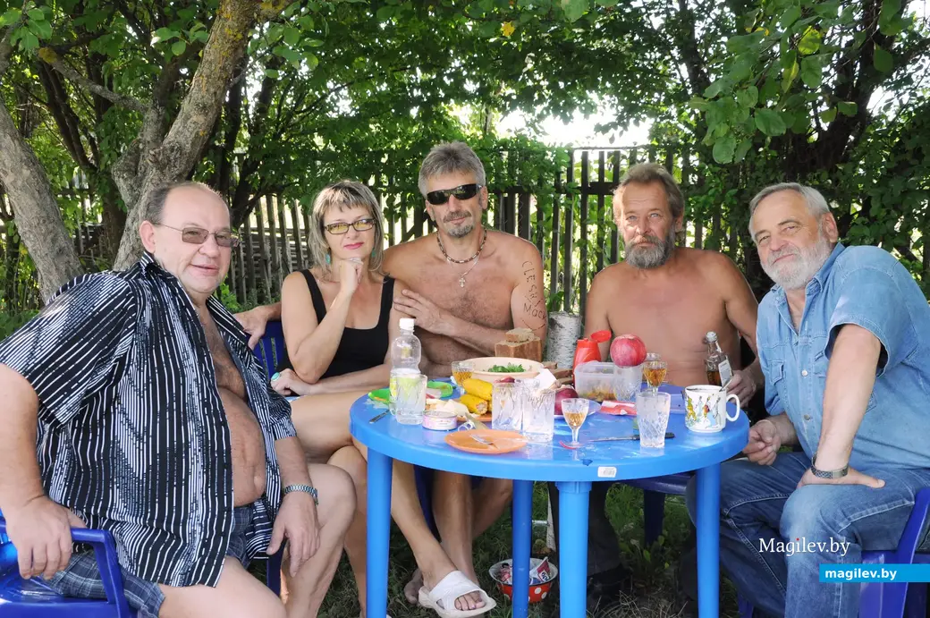 Гена Хак с друзьями. Могилев, 2011 г.