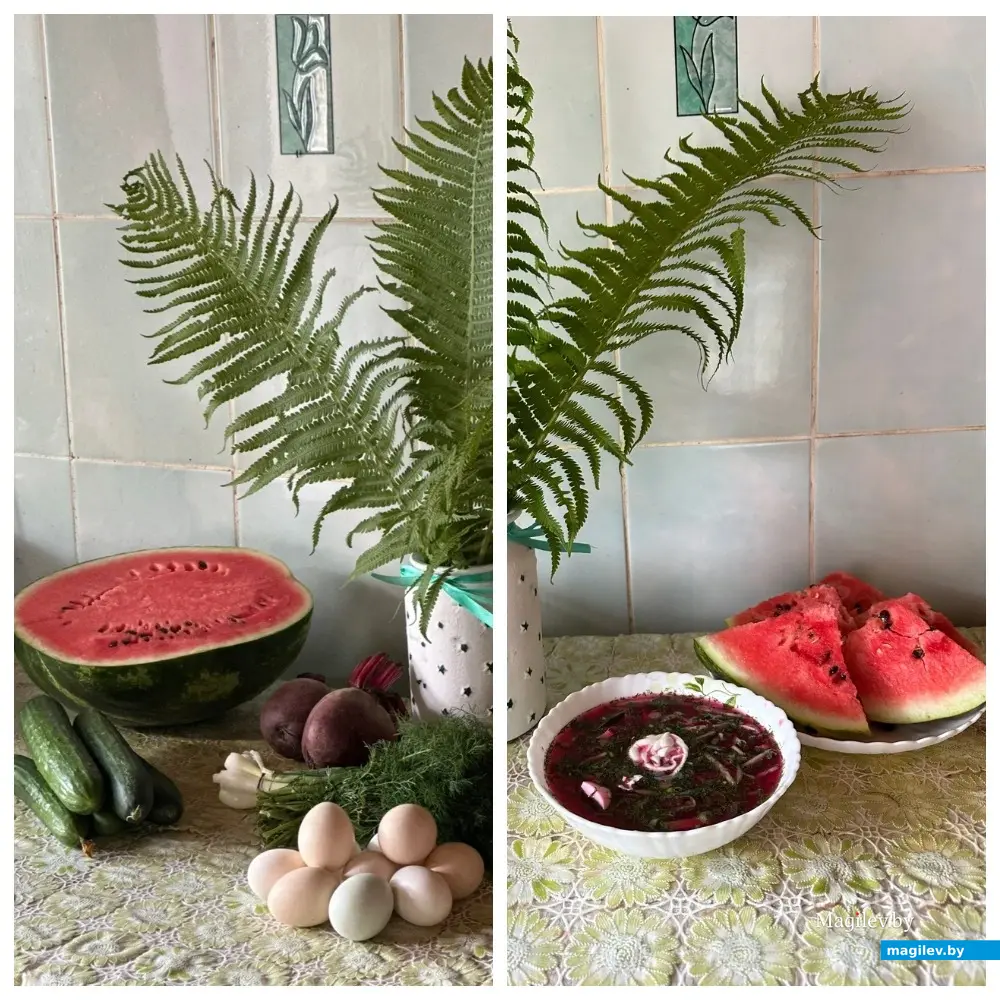 До-после собственной персоной.