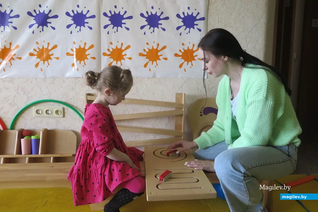 Июнь 2023 г. Могилев. Занятие в детском центре развития «Речи-клаб».