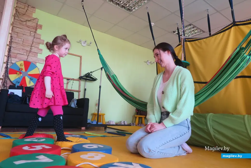 Июнь 2023 г. Могилев. Занятие в детском центре развития «Речи-клаб».