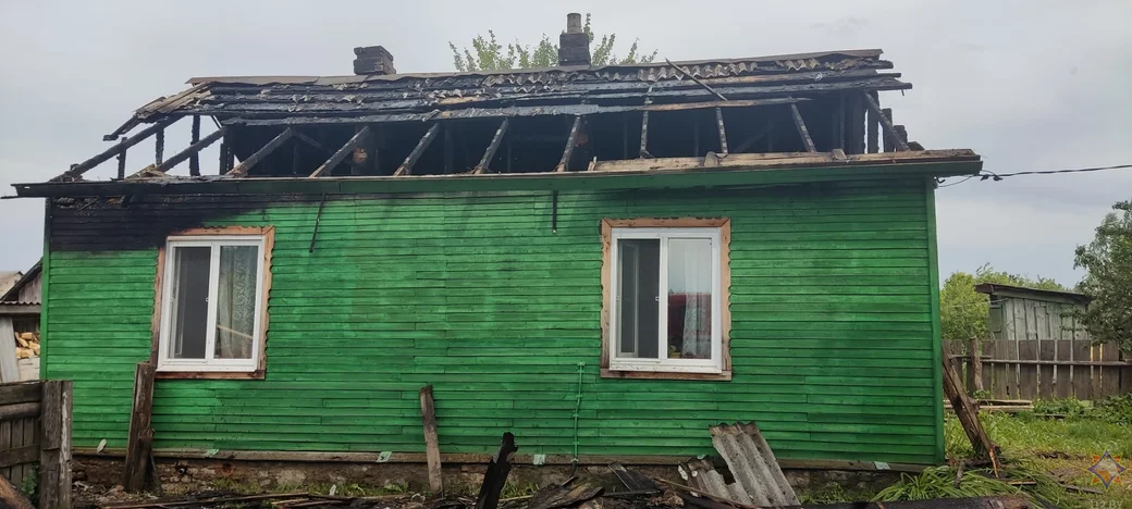 Костюковичи, 11 июня 2023 года. Фото: Могилевское областное управление МЧС Беларуси.