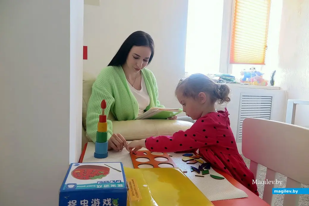 Июнь 2023 г. Могилев. Занятие в детском центре развития «Речи-клаб».