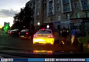 В Могилеве водитель БМВ пытался убежать от сотрудника ГАИ. Его догнали