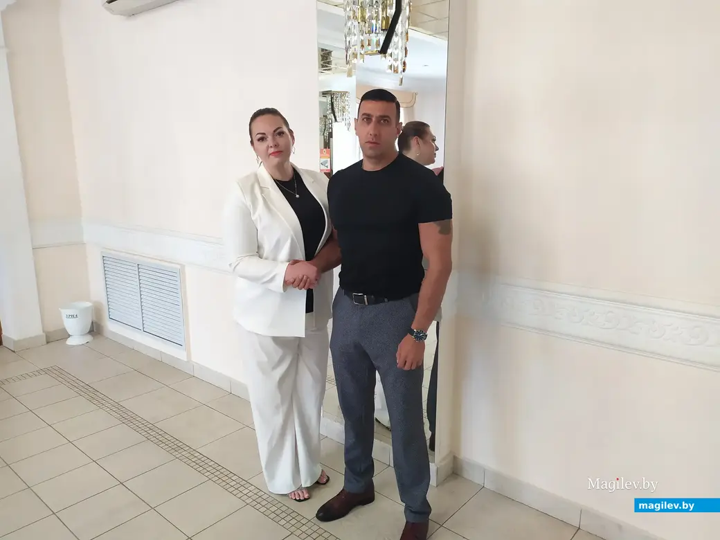 ЗАГС, Могилев. 16.06.2023. Ирина и Гарик Маргарян. Пусть ваш брак будет таким же крепким, как армянский коньяк!