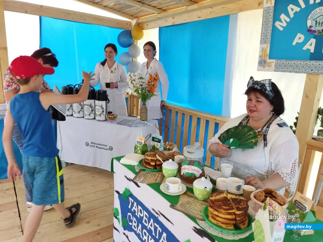 Чайный фест «Гарбата па-сваякоўску». Агрогородок Восход Могилевского района. 17.06.2023 г.