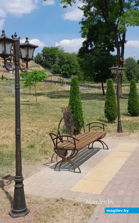 Парк культуры и отдыха Подниколье Могилева.
