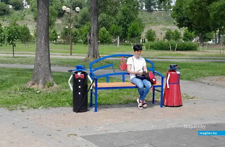 Парк культуры и отдыха Подниколье Могилева. Автор арт-объекта – РУП Могилевоблгаз