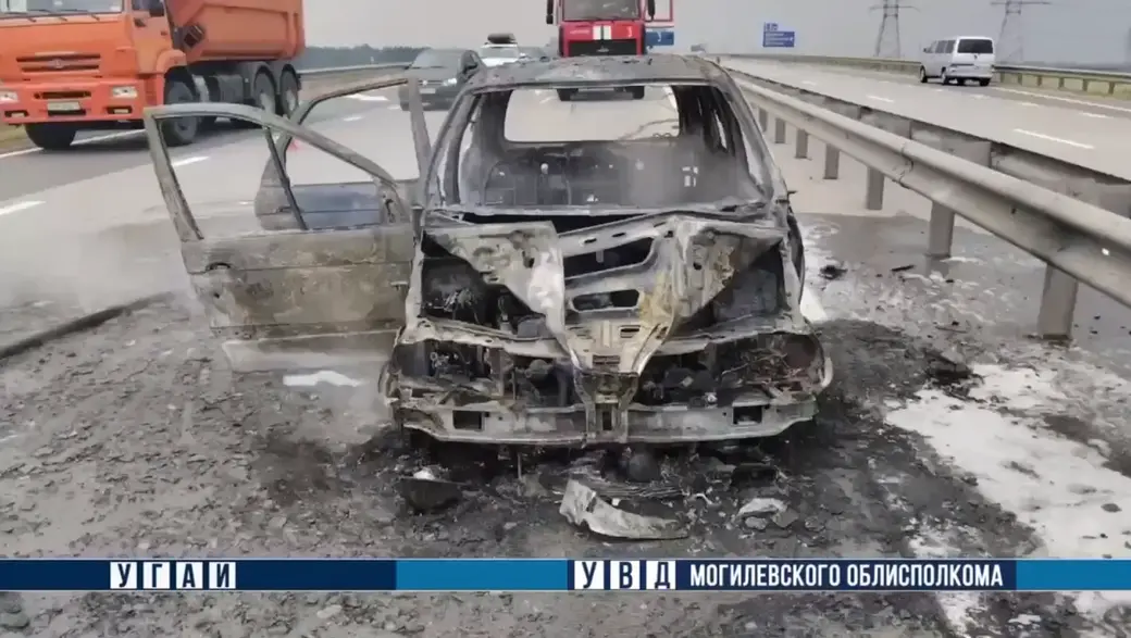 На месте происшествия. Могилевский район, 20.06.2023 г. Фото УГАИ.