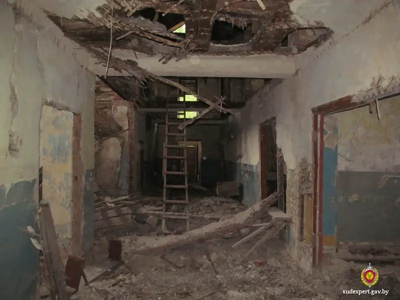 Здание бывшей казармы, Быхов, 13.06.2023 г. Фото: управление ГКСЭ по Могилевской области.