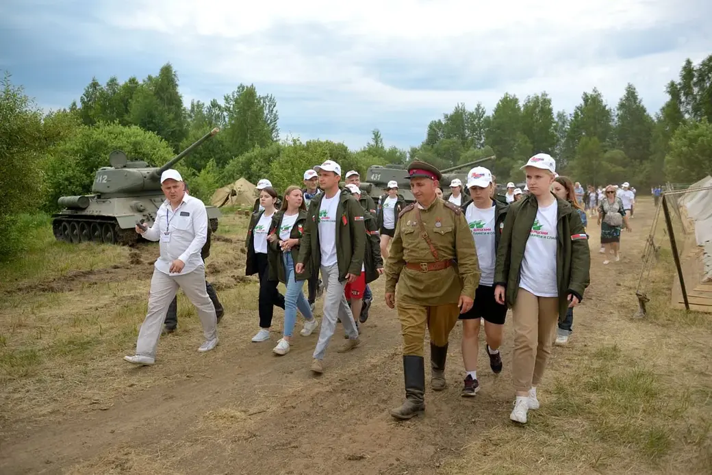 Военно-историческая реконструкция в Щатково под Бобруйском 25 июня 2023 года. Фото: Виктор Шейкин, tribunapracy.by.