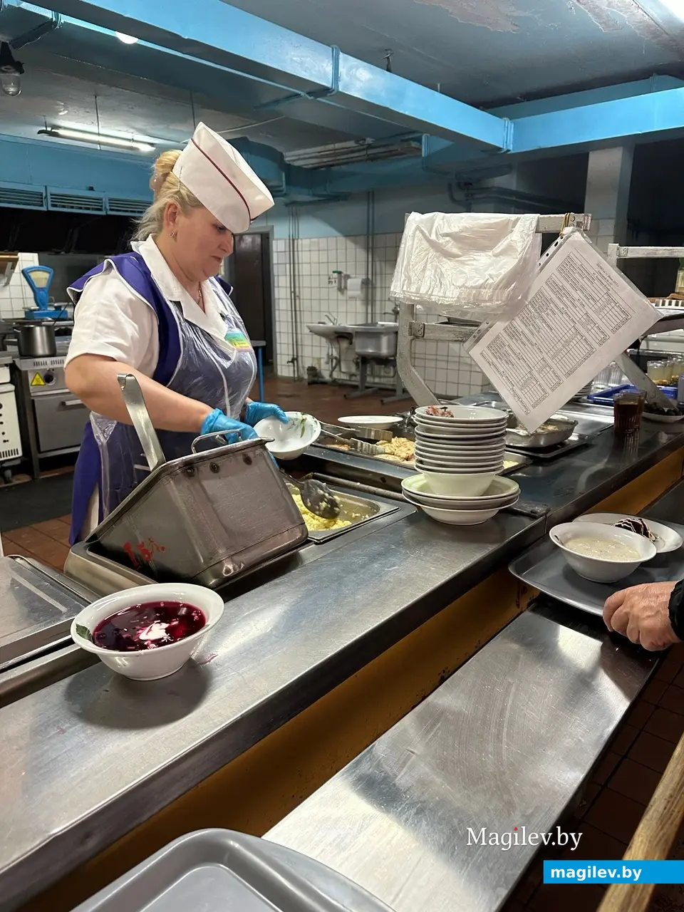 Столовая №131 от ЧУП «Метиз». Могилев, июнь 2023 года.