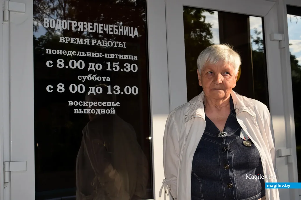 20.06.2023, Бобруйск. Елена Николаевна Горбанюк через 20 лет вновь на территории санатория им.