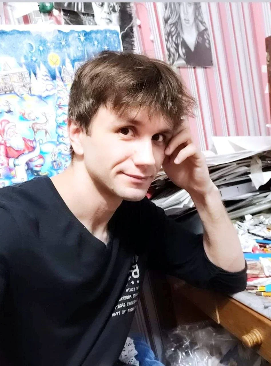 Художник Виталий Верас.